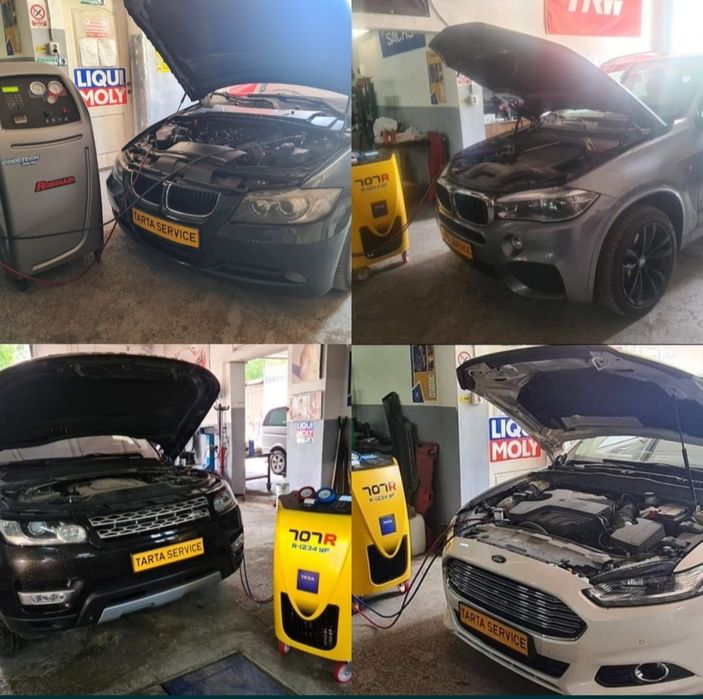 Încarcare cu freon R-1234yf , R-134A