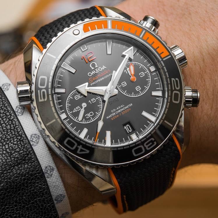 Omega Seamaster Planet Ocean 600M Co-Axial Black/Orange