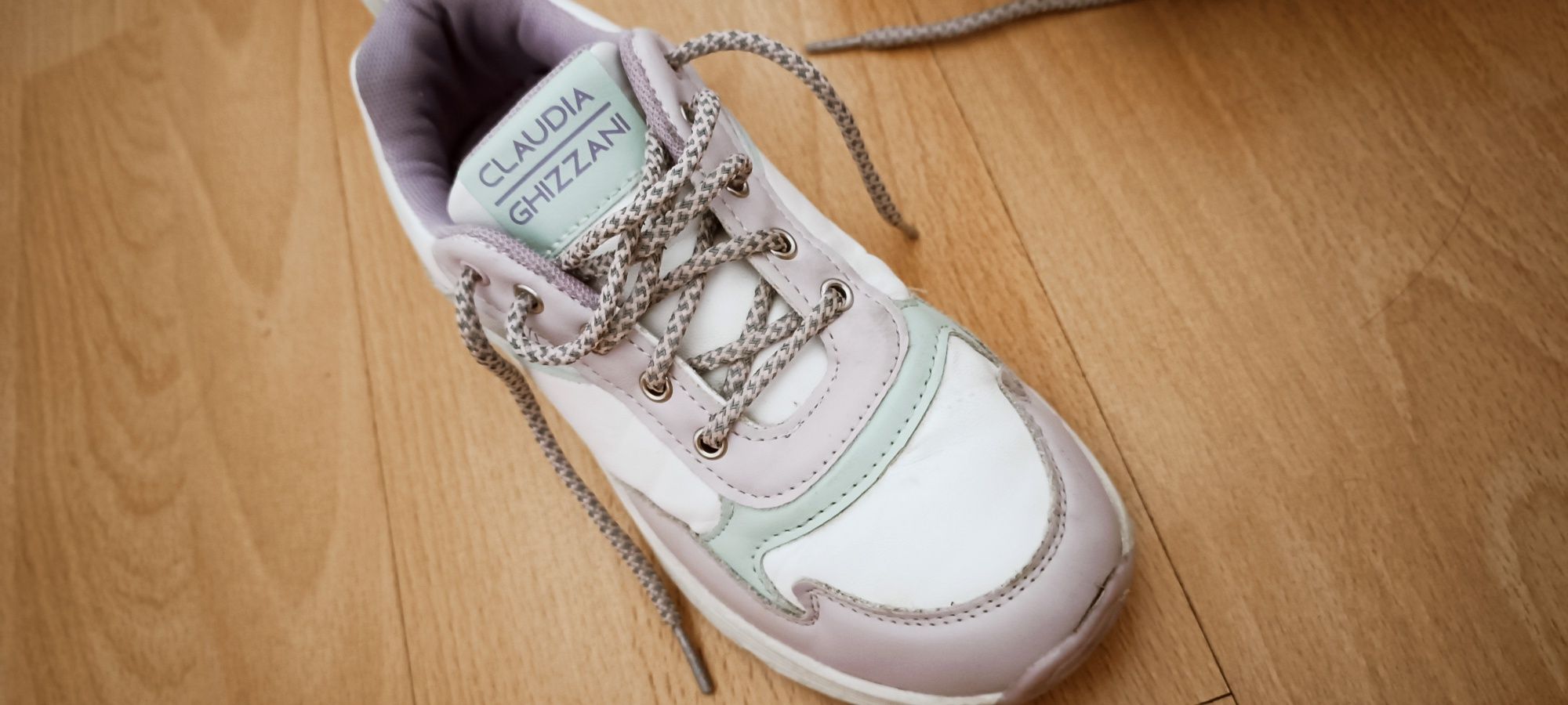 Pantofi cu sireturi Claudia Ghizzani pentru fetiță