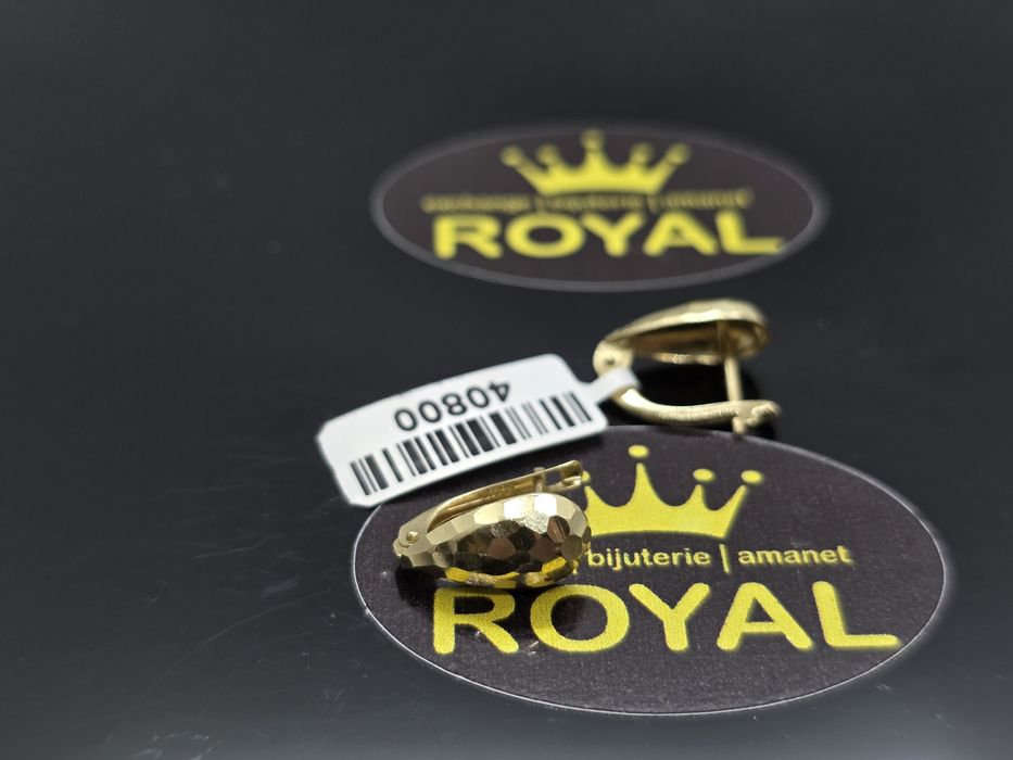 Bijuteria Royql: Cercei aur 14k/1.32 gr