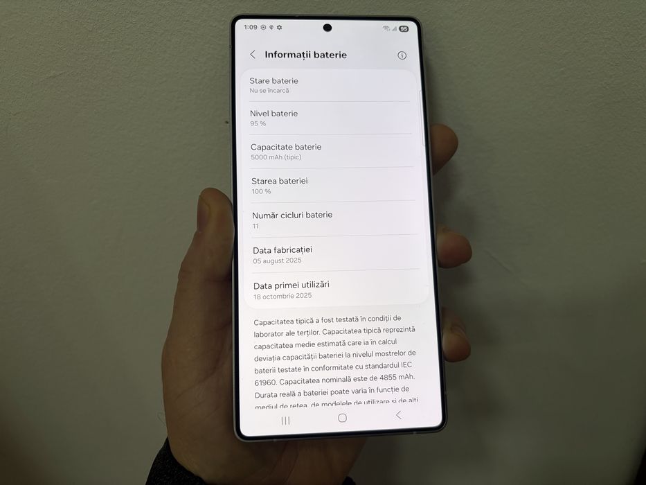 Samsung Galaxy S25 Ultra, 256 gb, 12 gb ram, 5G, SilverBlue