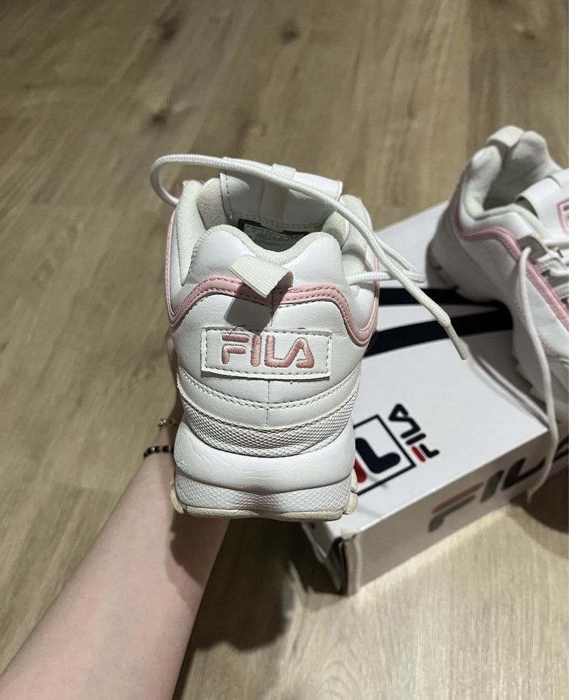 Adidasi Fila Disruptor RXP Wht/C'Pink$