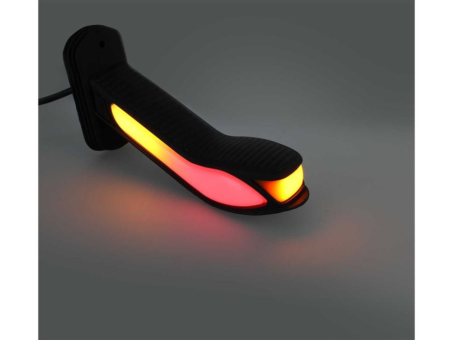 ЛЕД LED NEON Габарит рогче тип Кобра 45° -с бягащ мигач, 19 см, 12-24V