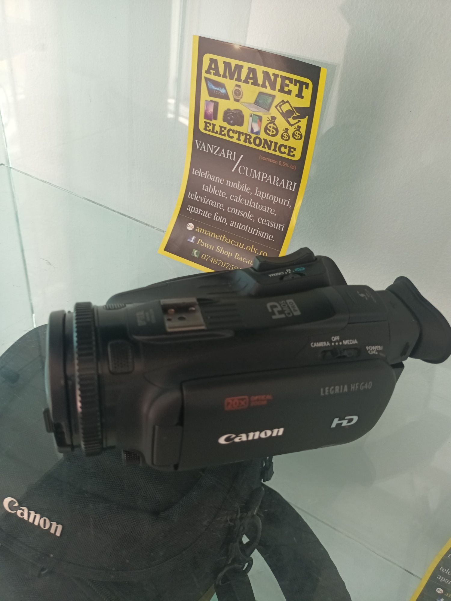 Vand camera Canon Legria HF G40