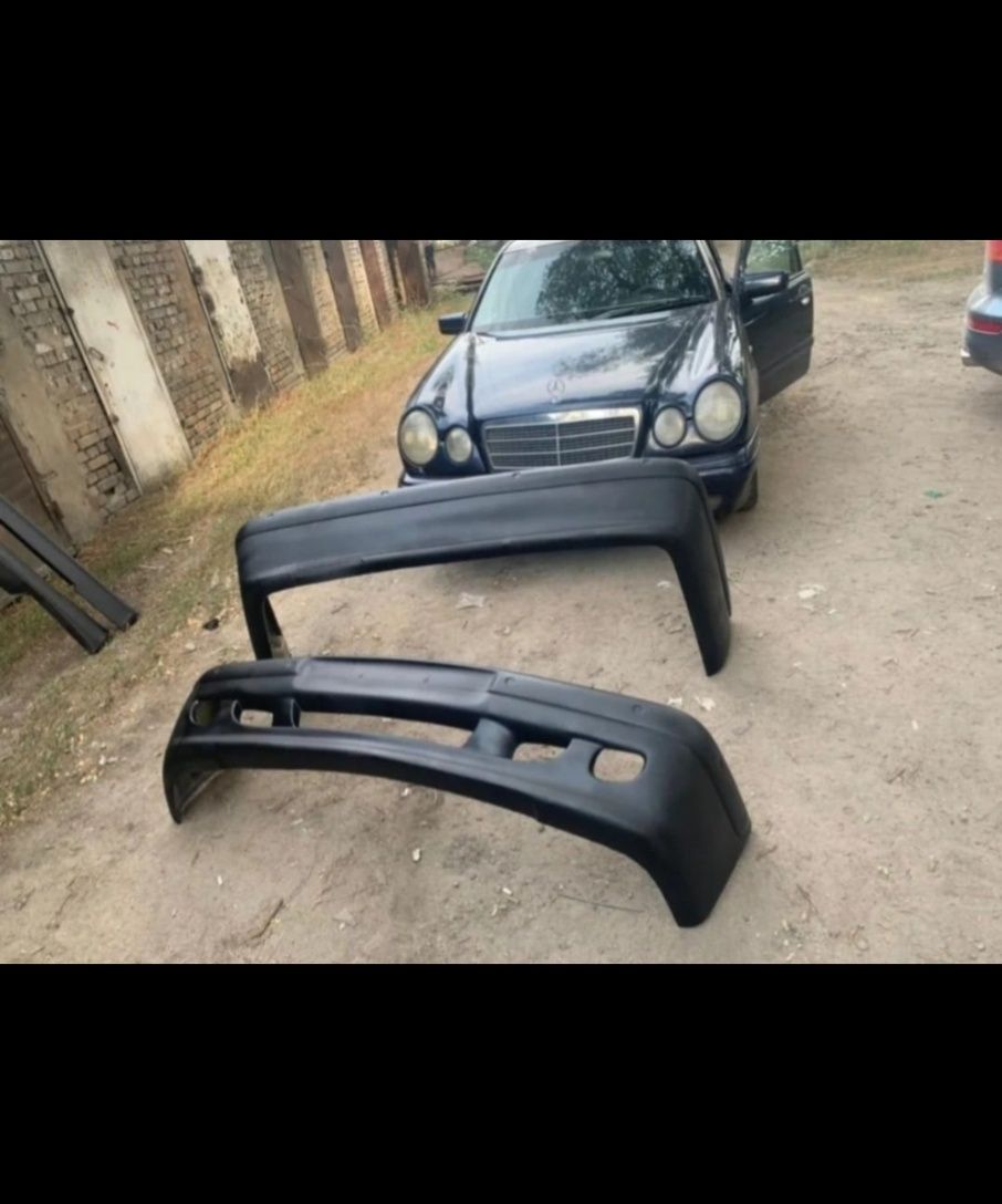 Пороги Спойлер Бампер Мерседес w210 AMG 50 / AMG 55 / Karlsson