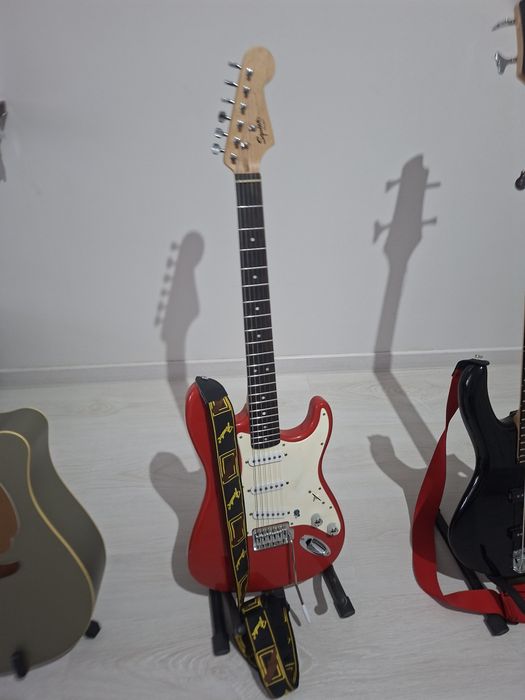 Squer bullet stratocaster by fender отстроенный б/у самовывоз