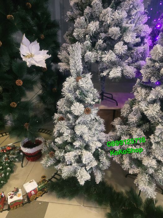 Елха/луксозна заснежена елха/луксозна елха/Коледна елха