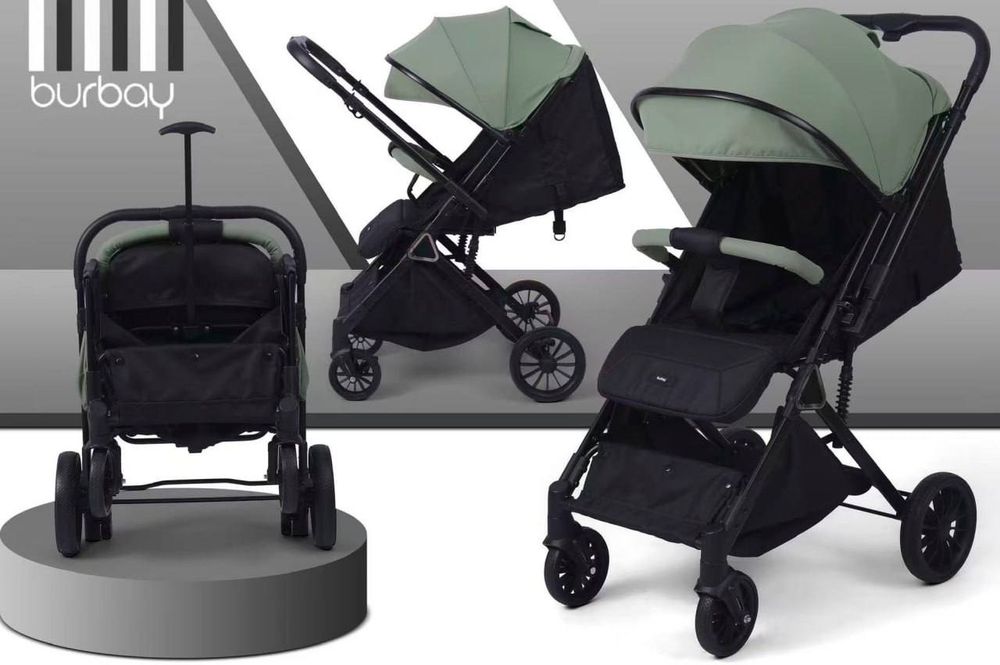 Новая прогулочная коляска  с перекидными ручками