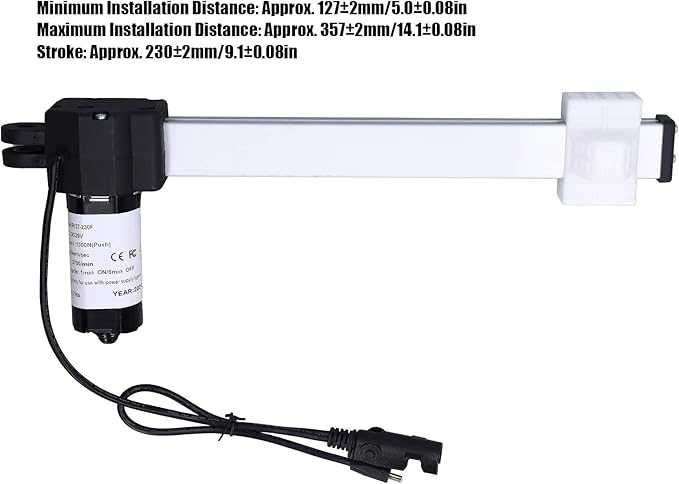 Dispozitiv de acționare electric pentru scaune reclinabile