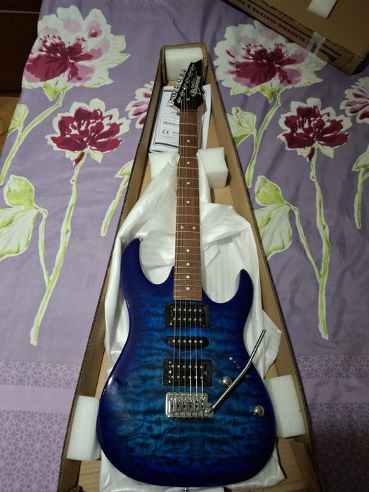 Електрическа китара ibanez GRX70QA-TBB