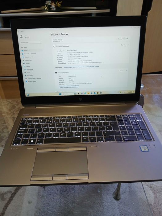 Laptop HP Zbook 15G6
