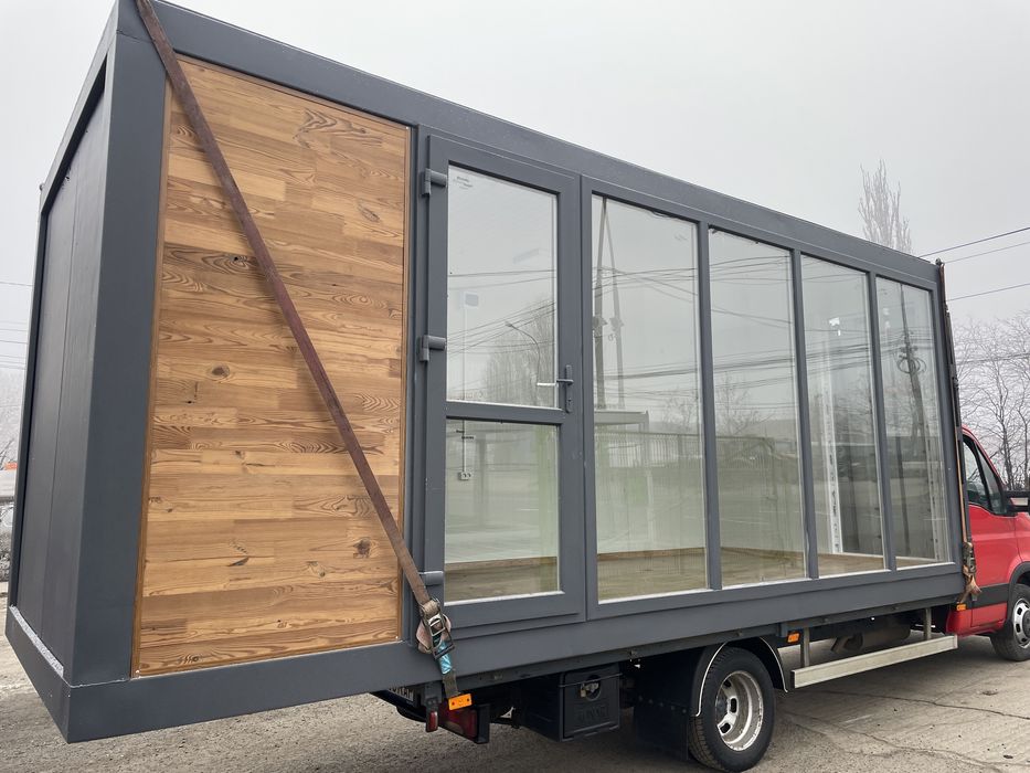 Container Vitrina magazin Fast Food coffe shop