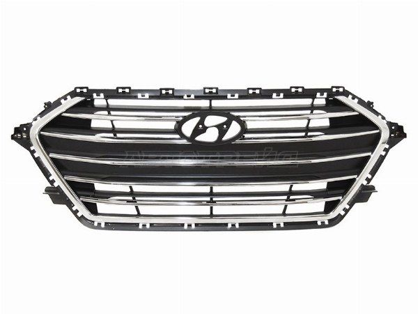 Решетка радиатора  Hyundai Elantra