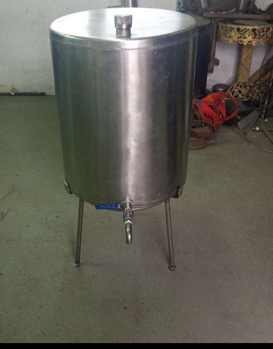 Неръждаем съд за  ракия