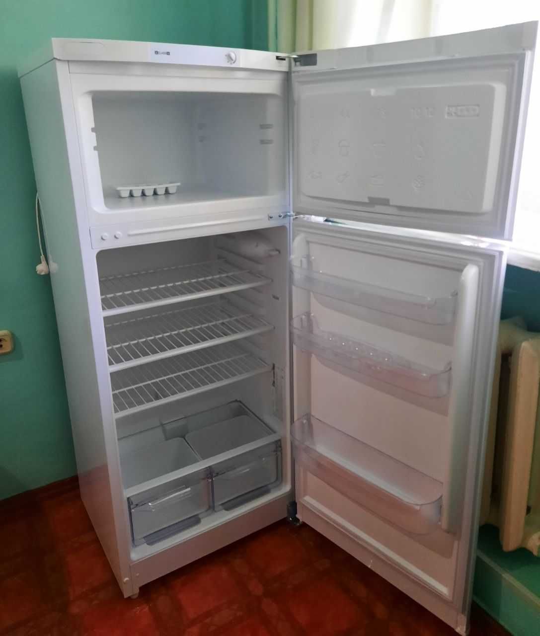 Гарантия+Сервис пр-ва Россия НОВЫЙ 2-Кам.Холодильник INDESIT 1 м 50 см