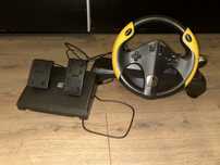 Volan cu schimbator de viteze si pedale de gaming