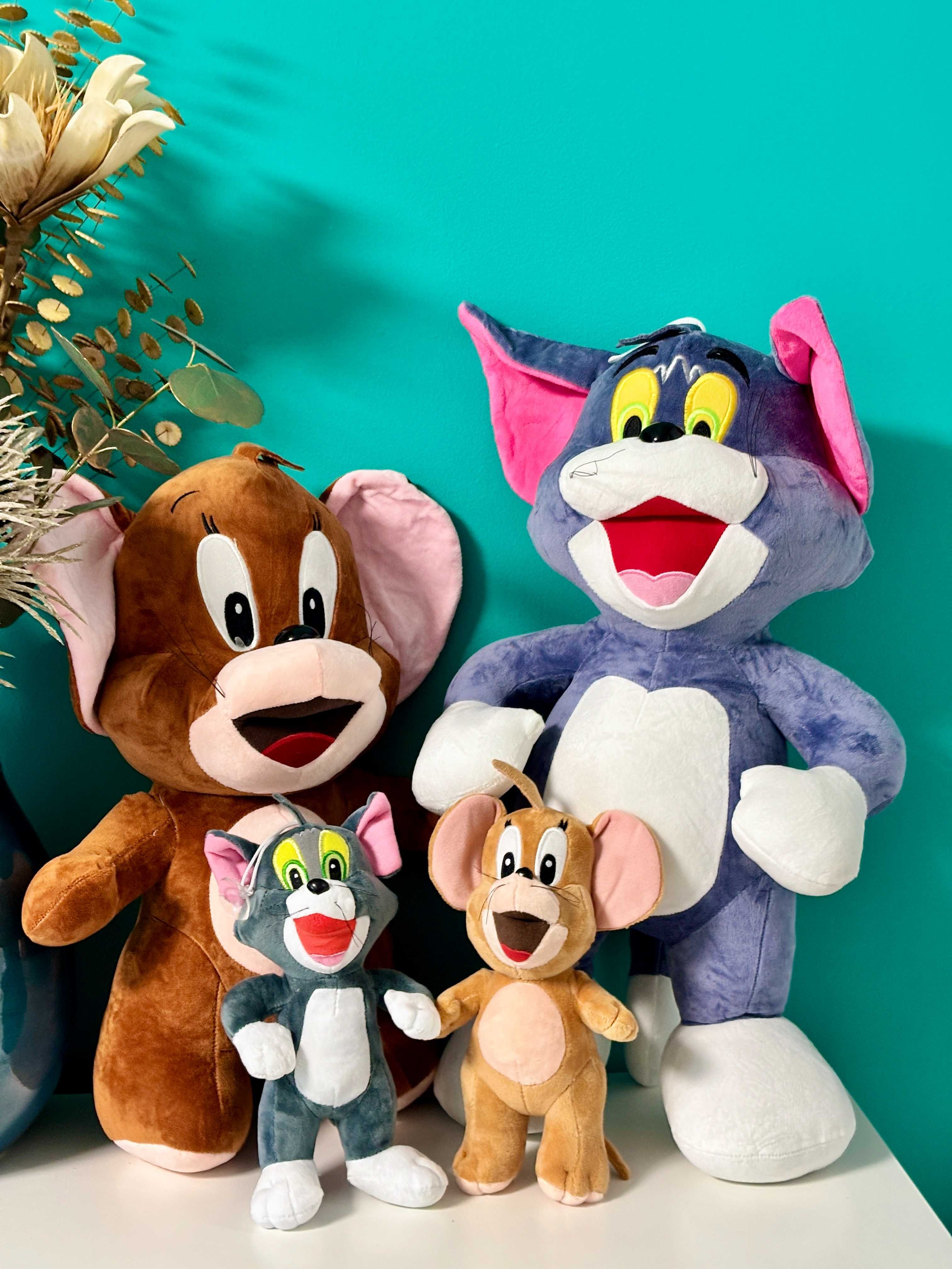 Set 2 jucarii de plus Tom si Jerry 28 cm