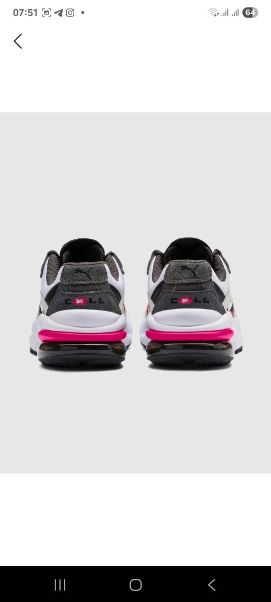 Puma venom black-fuchsia purple
