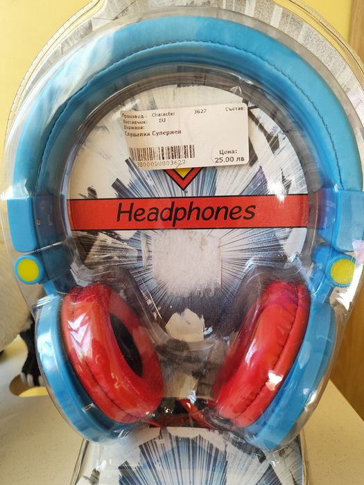 Слушалки "Супермен"