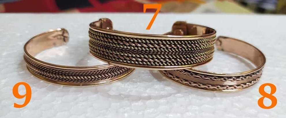 Bratari cu magneti cupru multiple variante