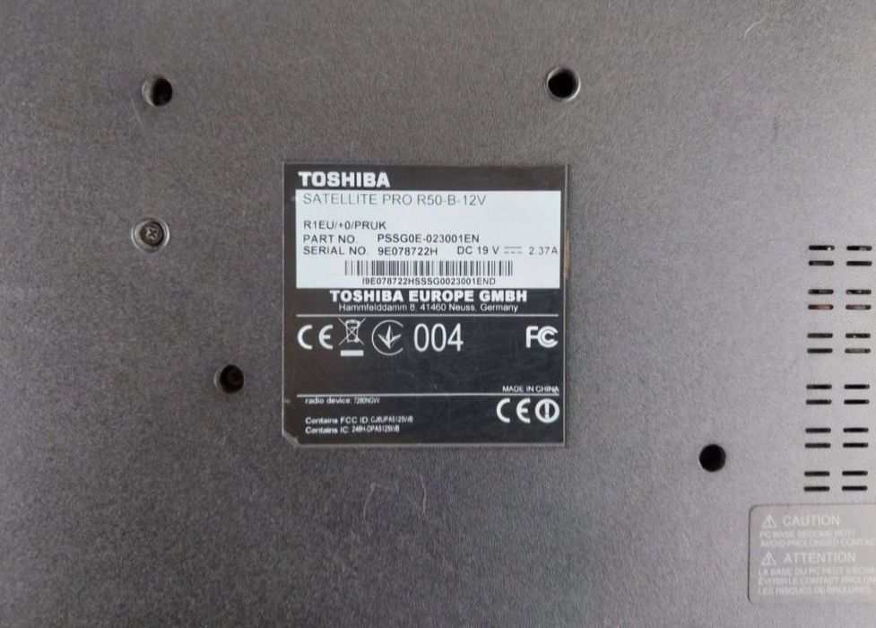 Laptop Toshiba Satelite i5