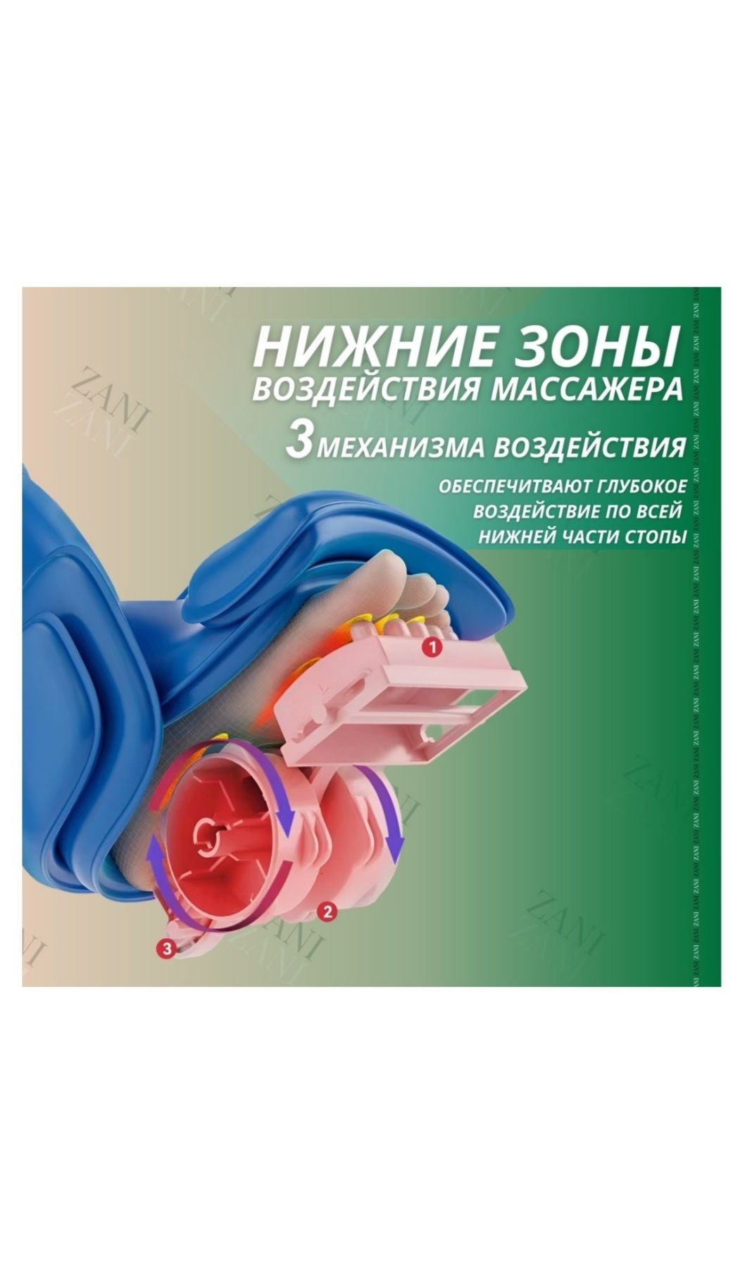Массаж аппарат для ног. Массаж аяқ