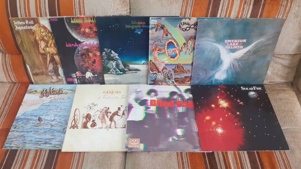 Vinil - vinyl - Pink Floyd, Dire Straits, Yes, Genesis, Police, Jarre