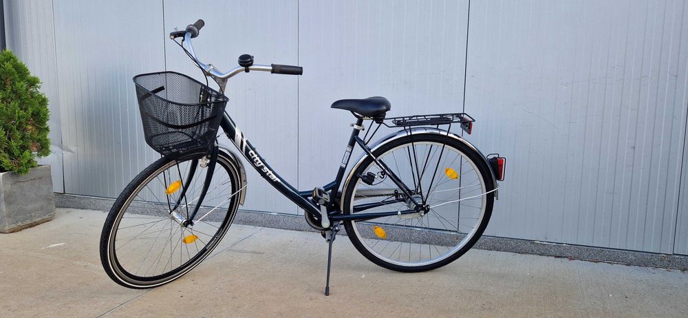 Дамски велосипедCITY STAR колело с кошница 28"