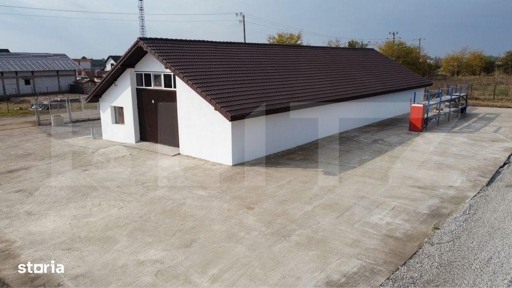 Hala 300mp + teren 6000mp intravilan, Aricesti Rahtivani