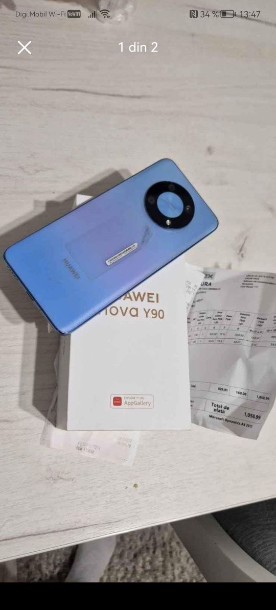 vând Huawei nova y90
