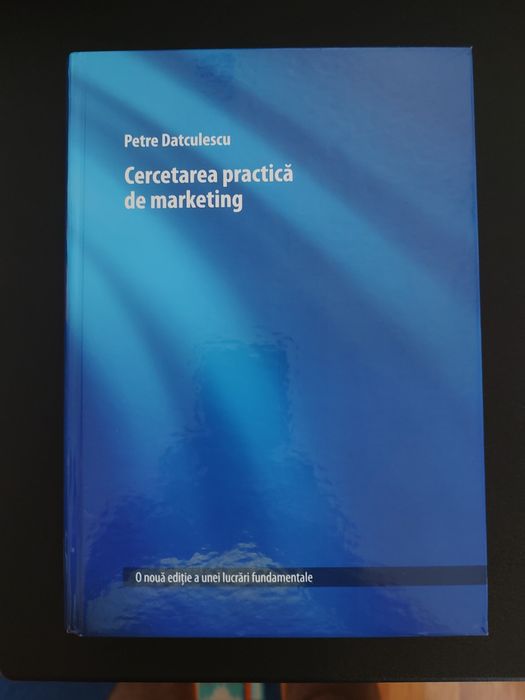 Carte   "Cercetare practica de marketing"