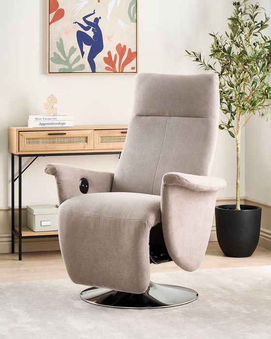 Fotoliu elegant reglabil electric, Beliani