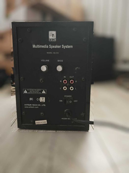 Vand sub-Woofer A4-Tech AS-313, stare perfecta, sunet excelent,24W RMS