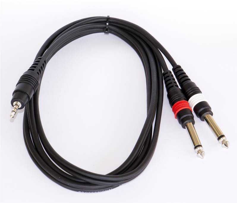 Кабель AUX Vention mini jack - 2RCA 3RCA удлинитель джек 6.5мм