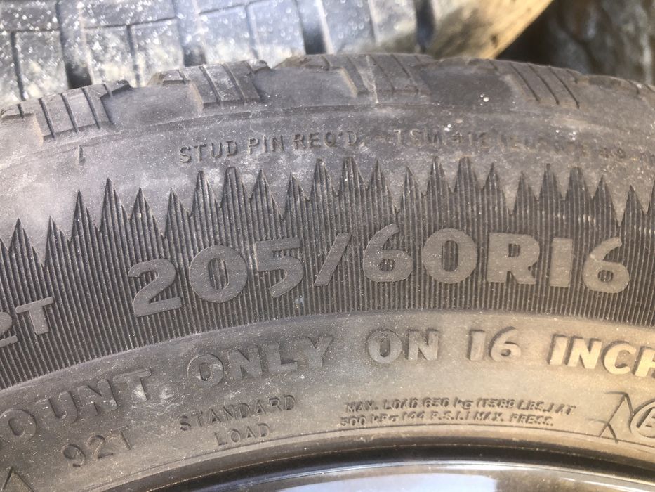 Cauciucuri 205 60 16  iarna m+S Klebber Michelin