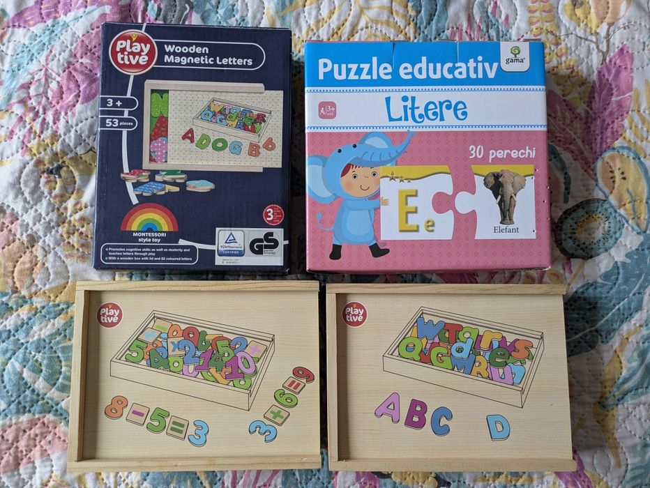 Set jocuri cu litere si numere