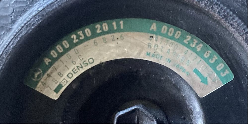 Mercedes Slk 230 compresor 1998 година Компресор Климатик