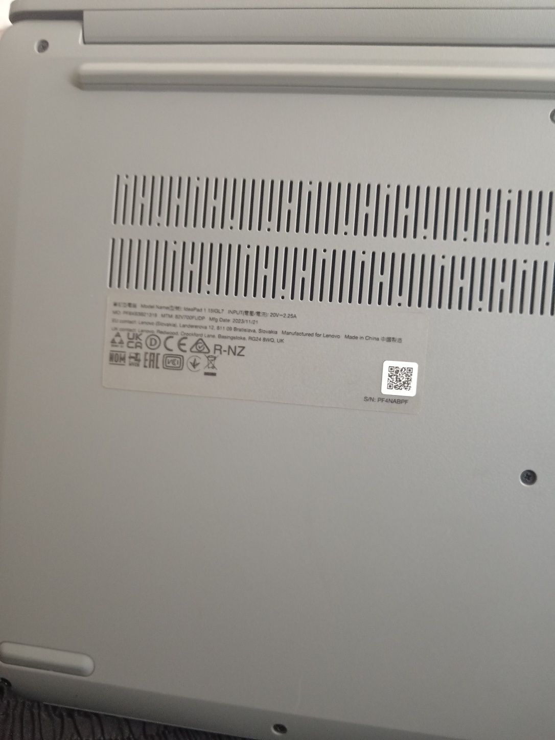 Lenovo Ideapad 1 15igl7