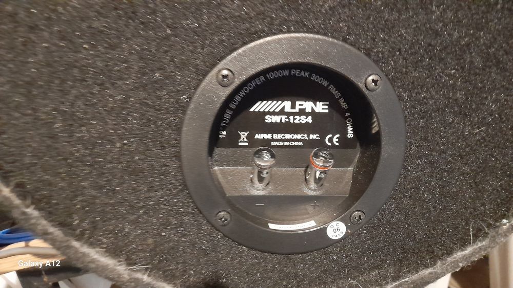 Subwoofer auto Alpain