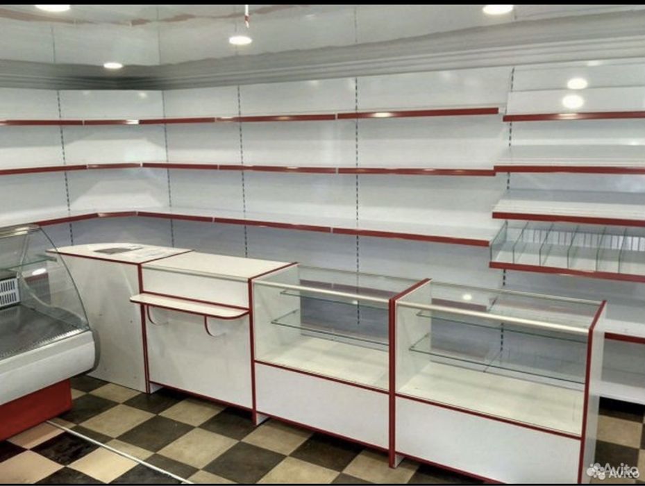 Прилавки, витрина, стеллаж, торговое оборудование, Алматв