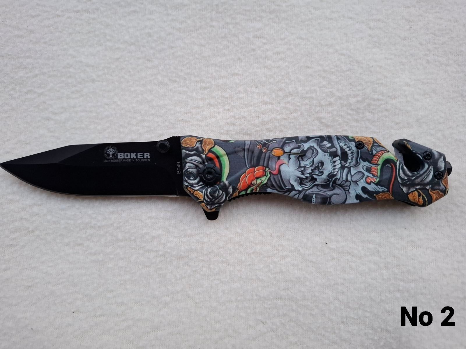 Джобен сгъваем нож BOKER 6 цвята