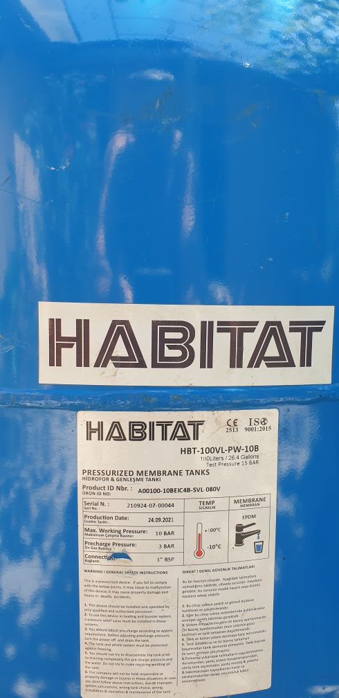 De vânzare vas expansiune 100 l