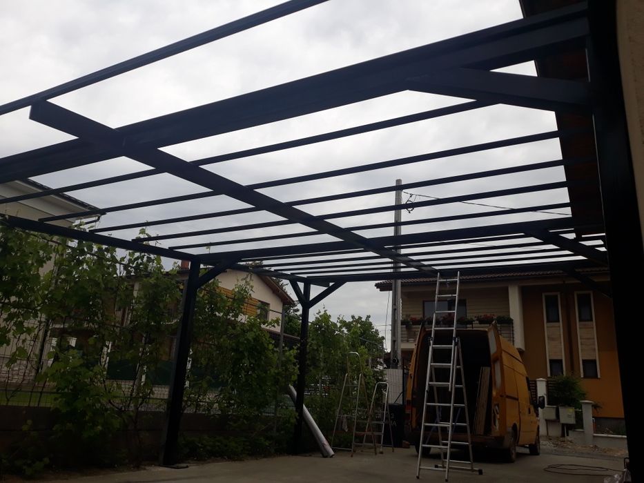 Gard tip jaluzea, carport , terase.