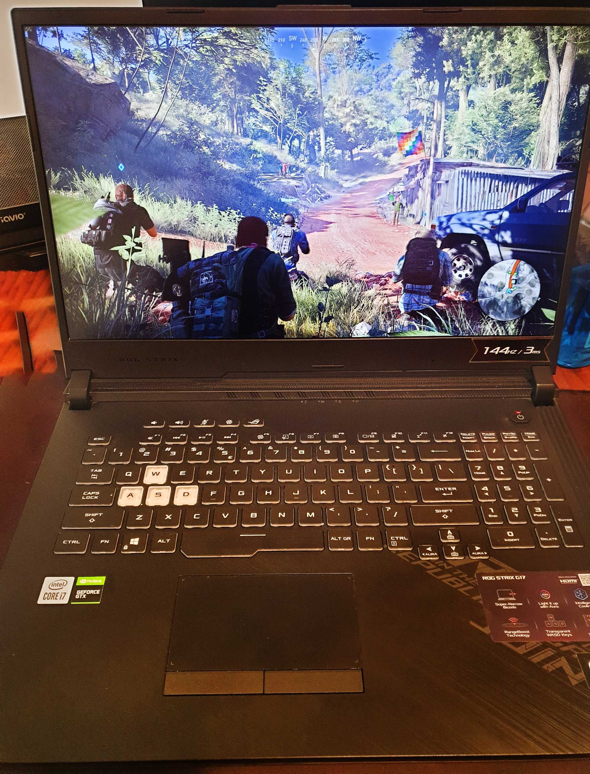 Laptop Gaming ASUS ROG Strix i7 G17 G712LU-H7021 , 1660Ti 6Gb