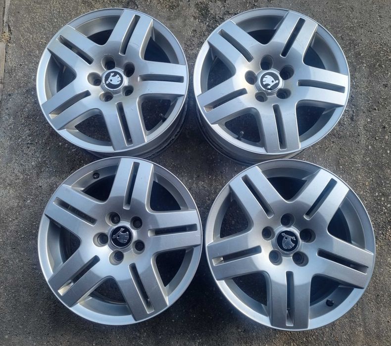 Jante skoda fabia rapid roomster vw polo,seat 5x100 pe 15