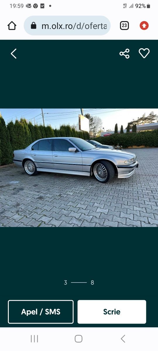 BMW  S 7 ,728i  ,E38