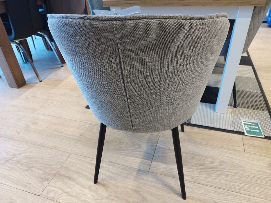 Scaun dining Risskov ( jysk), Grey/ black( reducere, discount,%)