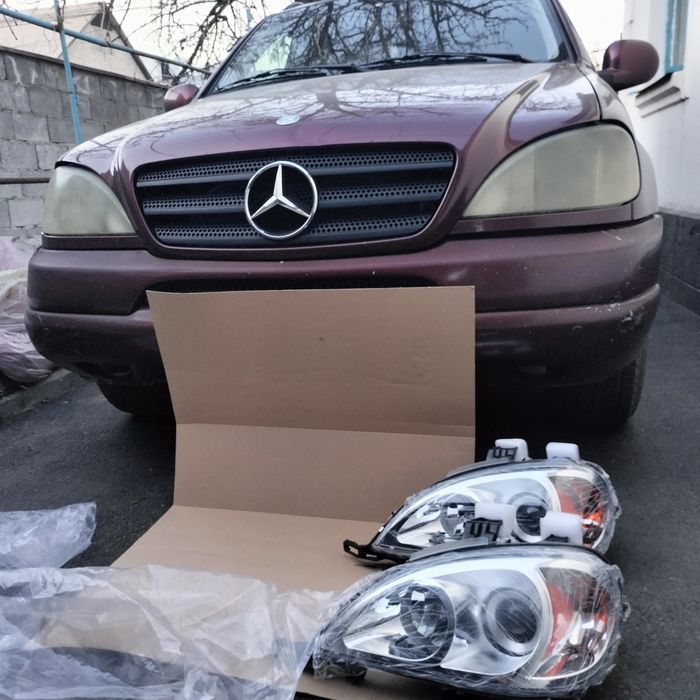 Фара на w 163 продам или поменяю на правый