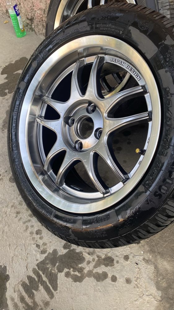 Новые диски Rays r15  4/100