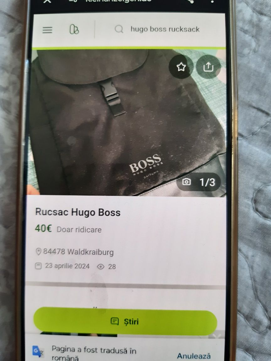 Rucsac Hugo Boss